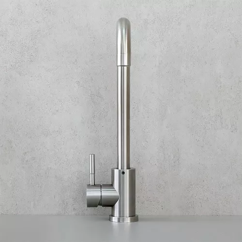 cumpără Bateria bucătărie Mat|eco Inox высокий нержавеющая сталь în Chișinău 