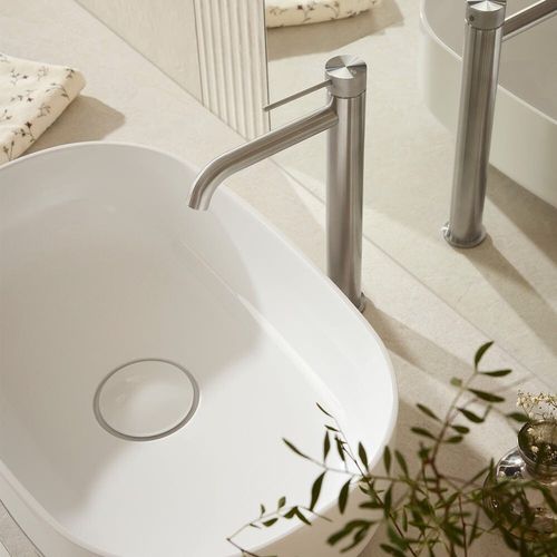 cumpără Baterie lavoar kfa armatura на столешницу Moza 316 L Inox în Chișinău 
