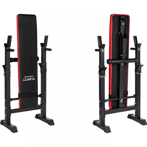 cumpără Banca pentru antrenament de forţă FunFit 4809 Black/Red în Chișinău 