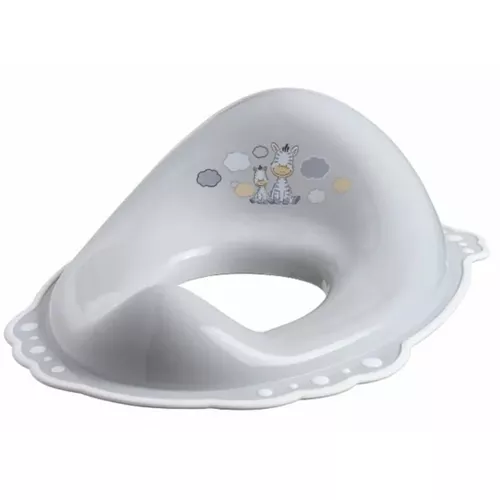 купить Детский горшок Bisk 08315 Reductor wc p/u copii Zebra, antiderapant, gri в Кишинёве 