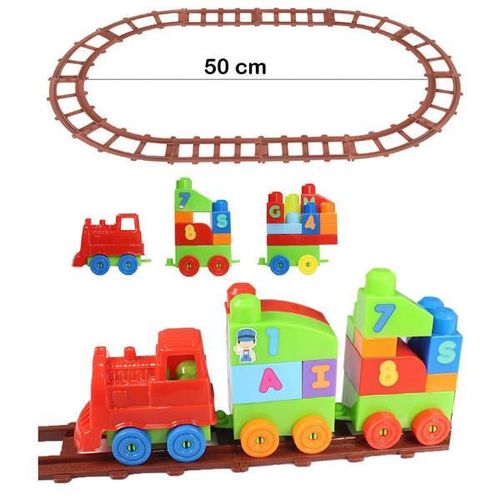 cumpără Set de construcție Play Toys 2403 Tren, 41 piese în Chișinău 