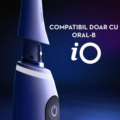 купить Сменная насадка для электрических зубных щеток Oral-B 5986 iO Ultimate Clean Black 3+1 в Кишинёве 