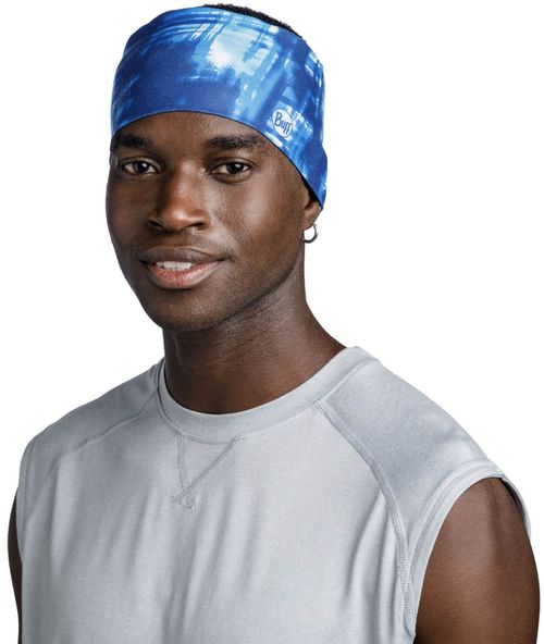 cumpără Îmbrăcăminte sport Buff Bentita pentru cap Headband UV Coolnet Wide Attel Blue în Chișinău 