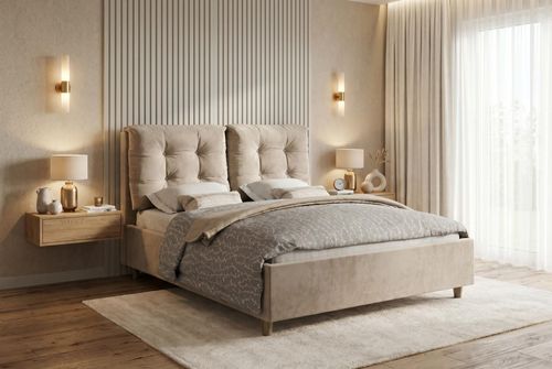 cumpără Pat Relaxe Home 024378 Talin (160x200), London 03, Beige în Chișinău 