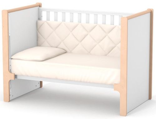 купить Кроватка Veres 07.3.1.36.15 ЛД7 Ницца (бело-буковый) в Кишинёве 