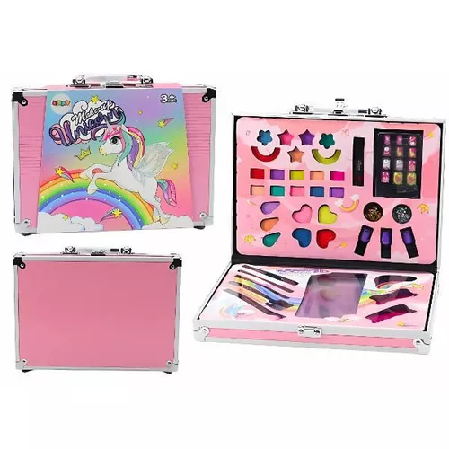 купить Набор для творчества Essa FT2059-B Set de machiaj în valiză roz в Кишинёве 