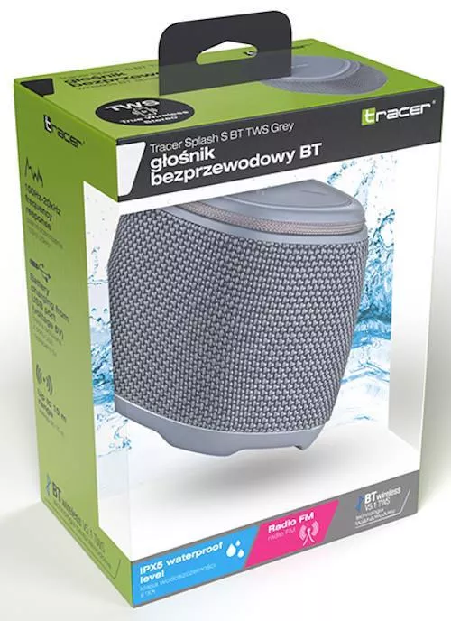 cumpără Boxă portativă Bluetooth Tracer Splash S, Silver în Chișinău 