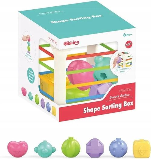 купить Головоломка Chipolino DIG02460899 сортер 2 in 1 Forms в Кишинёве 