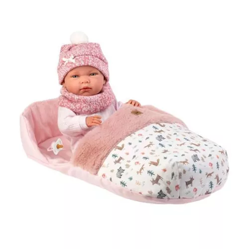 купить Кукла Llorens LL 73826 Nica Recien Nacida Saquito Rosa 40см в Кишинёве 