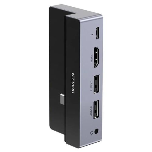cumpără Adaptor IT Ugreen 70688 HUB 5 in 1 USB-C Multifunction Adapter for iPad Pro CM317, Silver în Chișinău 
