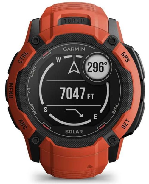 купить Смарт часы Garmin Instinct 2X Solar Flame Red (010-02805-01) в Кишинёве 