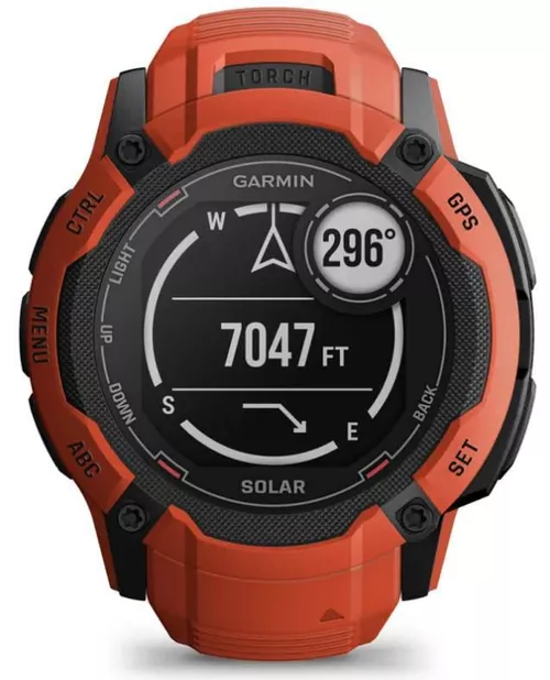 cumpără Ceas inteligent Garmin Instinct 2X Solar Flame Red (010-02805-01) în Chișinău 