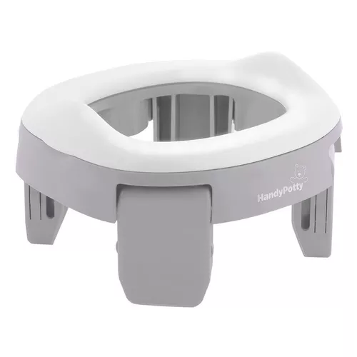 купить Детский горшок Roxy Kids HP-250G Горшок дорожный HandyPotty в фирменной сумке, серый в Кишинёве 