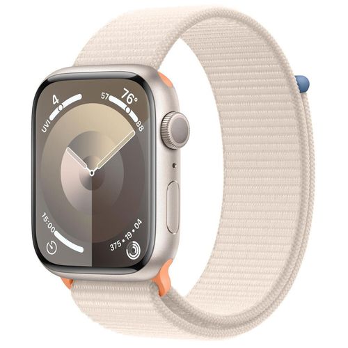 купить Смарт часы Apple Watch Series 9 GPS 45mm Starlight MR983 в Кишинёве 