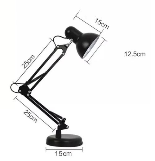 cumpără Lampă de masă și corp de iluminat 4Life AT46 Black în Chișinău 