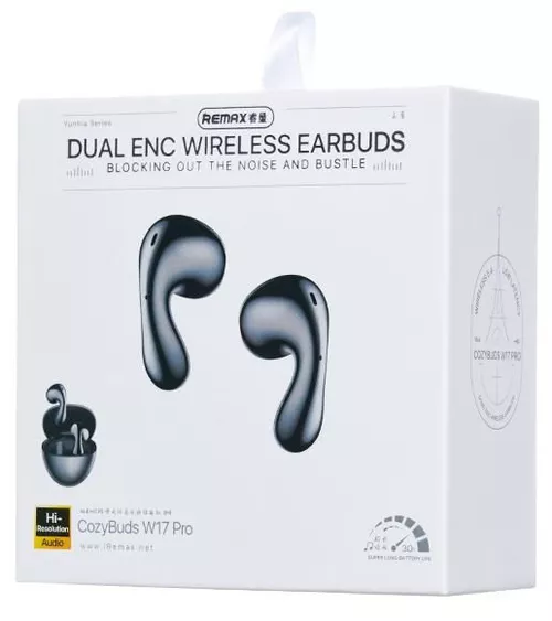 купить Наушники беспроводные Remax Cozybuds W17 Pro Silver Electroplating в Кишинёве 