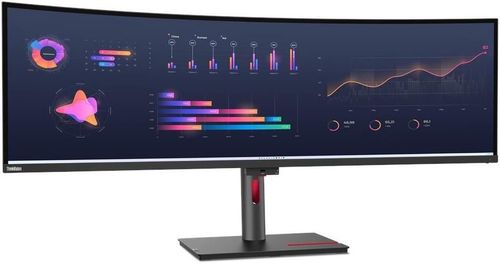 cumpără Monitor Lenovo P49W-30 Curved Black/Grey (63DBRAT1EU) în Chișinău 