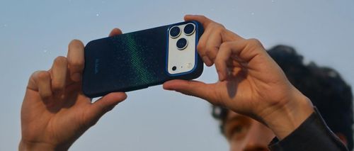 cumpără Husă pentru smartphone Pitaka Edge iPhone 18 Pro (Nearfield Blue), KI1805P în Chișinău 