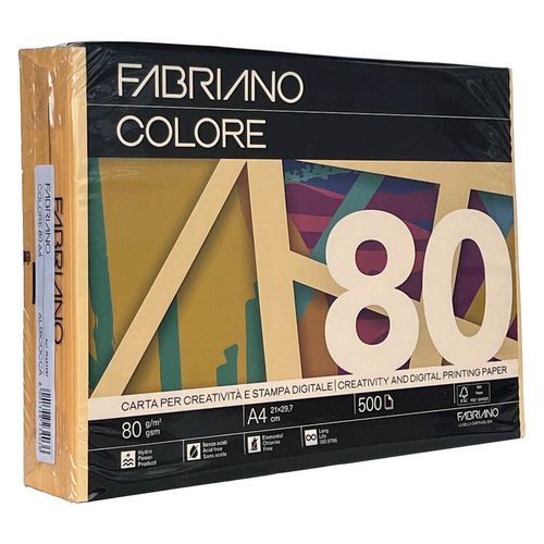cumpără Hârtie de birou Fabriano Hârtie colorată A4, 80g/m², 500 coli, albicocca în Chișinău 