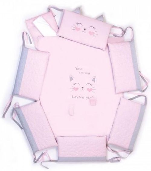 купить Детское постельное белье Veres 216.11 Lovely Girl (6 ед.) в Кишинёве 