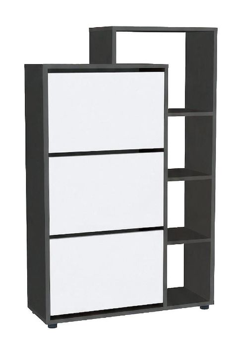 купить Полка для обуви Bofigo Обувница 18-04-81 Anthracite/White в Кишинёве 