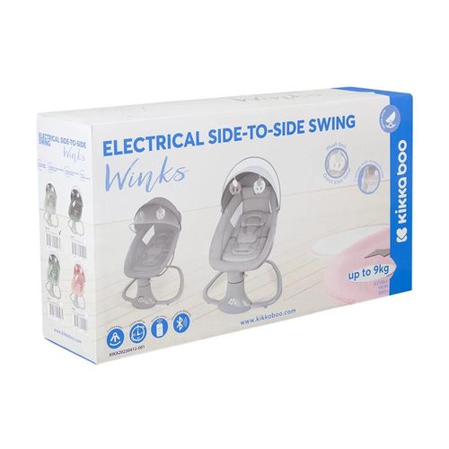 cumpără Leagăn pentru bebeluși Kikka Boo Winks Beige-Grey 2024 (3800171205962) în Chișinău 