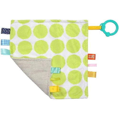 cumpără Jucărie cu pandantiv Bright Starts 12304 Paturica vesela Little Taggies cu buline verzi în Chișinău 