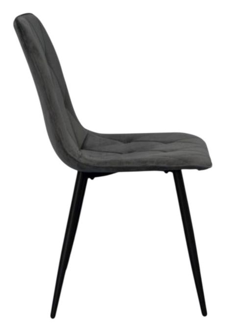 купить Стул Evelin di Costacurta YTC-080B, BLU-14 (Dark grey) в Кишинёве 