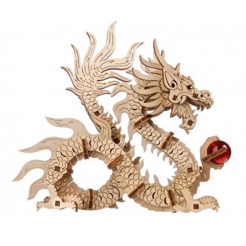 cumpără Set de construcție Ugears 60888 Model Dragonul din lemn în Chișinău 