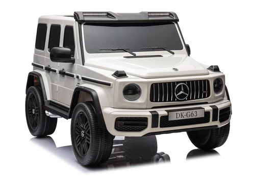 cumpără Mașină electrică pentru copii Richi (68789) DKG63/8 alba Mercedes Benz G63 (24V) în Chișinău 