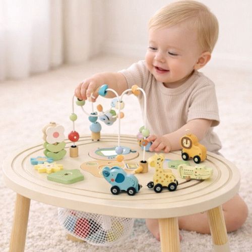 купить Развивающая доска Tooky Toy TJ789 Masa interactiva medie Prietenii mei din padure 1848D в Кишинёве 