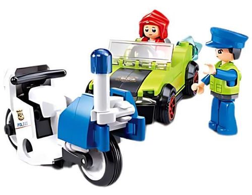 купить Конструктор Sluban B1217 Poliția de patrulare (în as.) в Кишинёве 