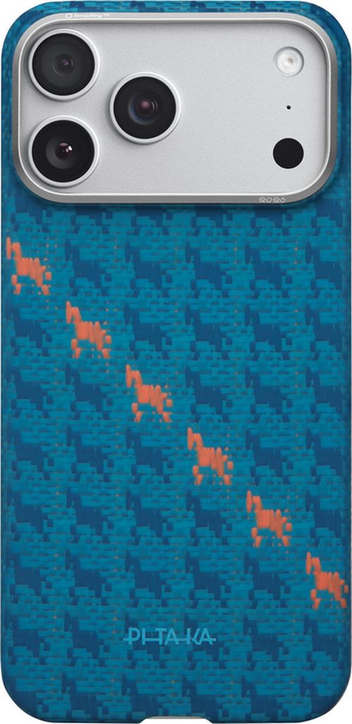 cumpără Husă pentru smartphone Pitaka Iphone 17 Pro MaxHappines Rides Edge (Indigo) (HR1702PM) în Chișinău 