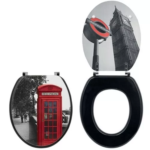 купить Сиденье для унитаза Wirquin Capac WC MDF Trendy Line London 20718562 в Кишинёве 