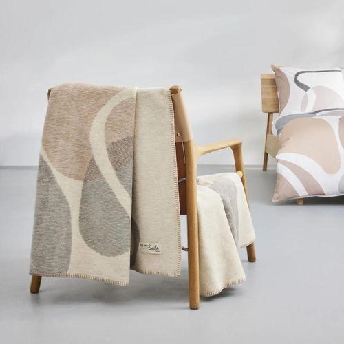 cumpără Textile de casă s.Oliver 0568/380 Jacquard Decke Beige/grey în Chișinău 