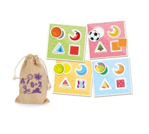 cumpără Joc educativ de masă Tactic 59136 Joc Let's Learn Colours and Shapes (RO) în Chișinău 