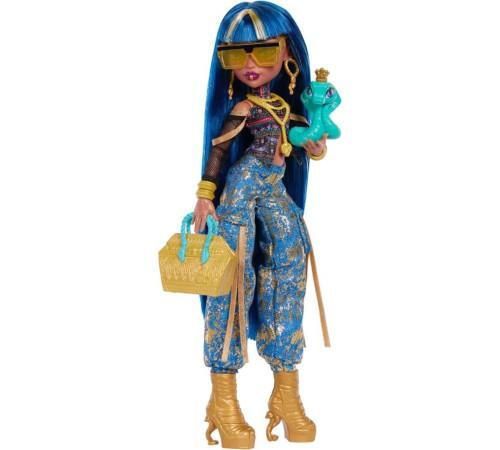 купить Кукла Mattel JHK32 Monster High, Cleo de Nile cu animalul de companie Hissett в Кишинёве 