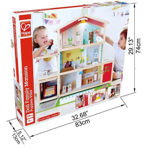 купить Домик для кукол Hape E3405 Căsuță pentru păpuși Reședința familiei в Кишинёве 