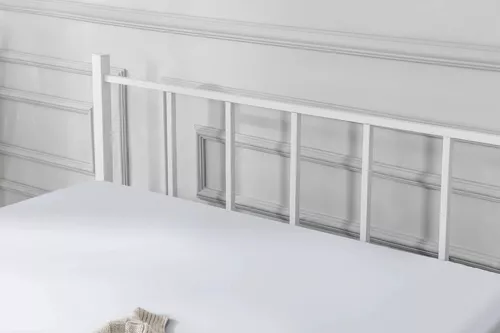 cumpără Pat Evger K-90 90x200cm White (без матраса) în Chișinău 