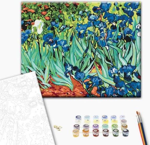cumpără Tablou pe numere BrushMe BS51339 (în cutie) Irisi. Van Gogh în Chișinău 