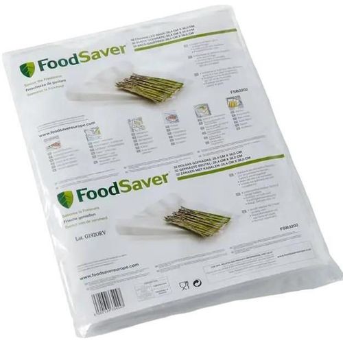 купить Вакуумный пакет FoodSaver FSB3202-I Pachet 32 pungi pentru vidat alimente 28 x 36 cm в Кишинёве 