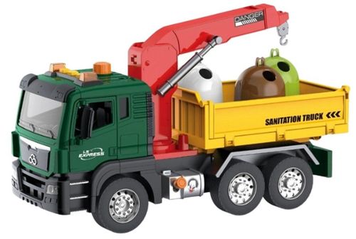 купить Машина Wenyi WY1117A 1:10 Camion utilitar cu fricțiune (lumini/sunete) в Кишинёве 