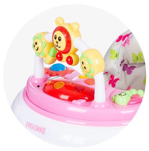 купить Ходунок Chipolino 4 in 1 FRIENDS pink PRFR02204PI в Кишинёве 