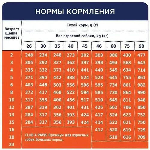 купить Корм для питомцев CLUB 4 PAWS 24231010 Sac junior rase mari pui 14 kg в Кишинёве 