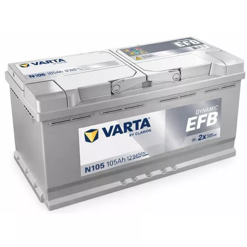 купить Автомобильный аккумулятор Varta 105Ah 950А EFB (N105) 605500095 (394x175x190) в Кишинёве 