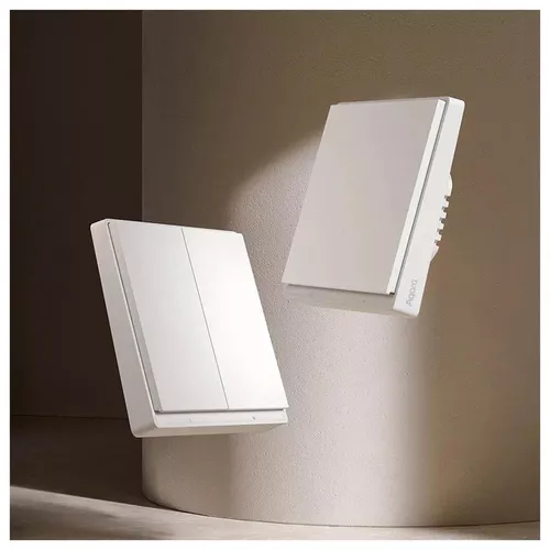 cumpără Întrerupător electric Aqara E1 - 1 клавиша (без нуля) круглый подрозетник (QBKG38LM) în Chișinău 