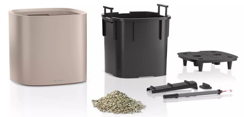 купить Цветочный горшок Lechuza Pila Planter, Coral Red в Кишинёве 