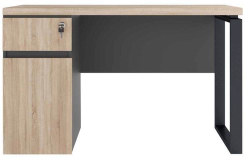 cumpără Masă de birou Deco Birou + Box incorporat Stinga 1200x600 în Chișinău 
