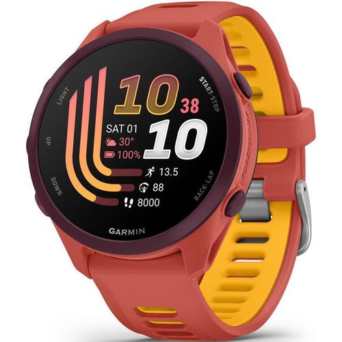 cumpără Ceas inteligent Garmin Forerunner 170 Music, GPS, WiFi, Red Pink/Mango, WW (010-03920-13) în Chișinău 