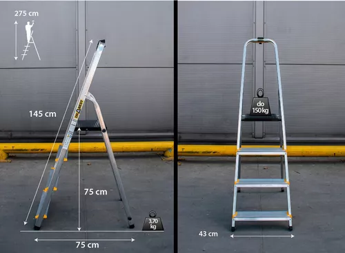 cumpără Scară Drabest DR-AL-D4-PRO-Ż+CZ în Chișinău 